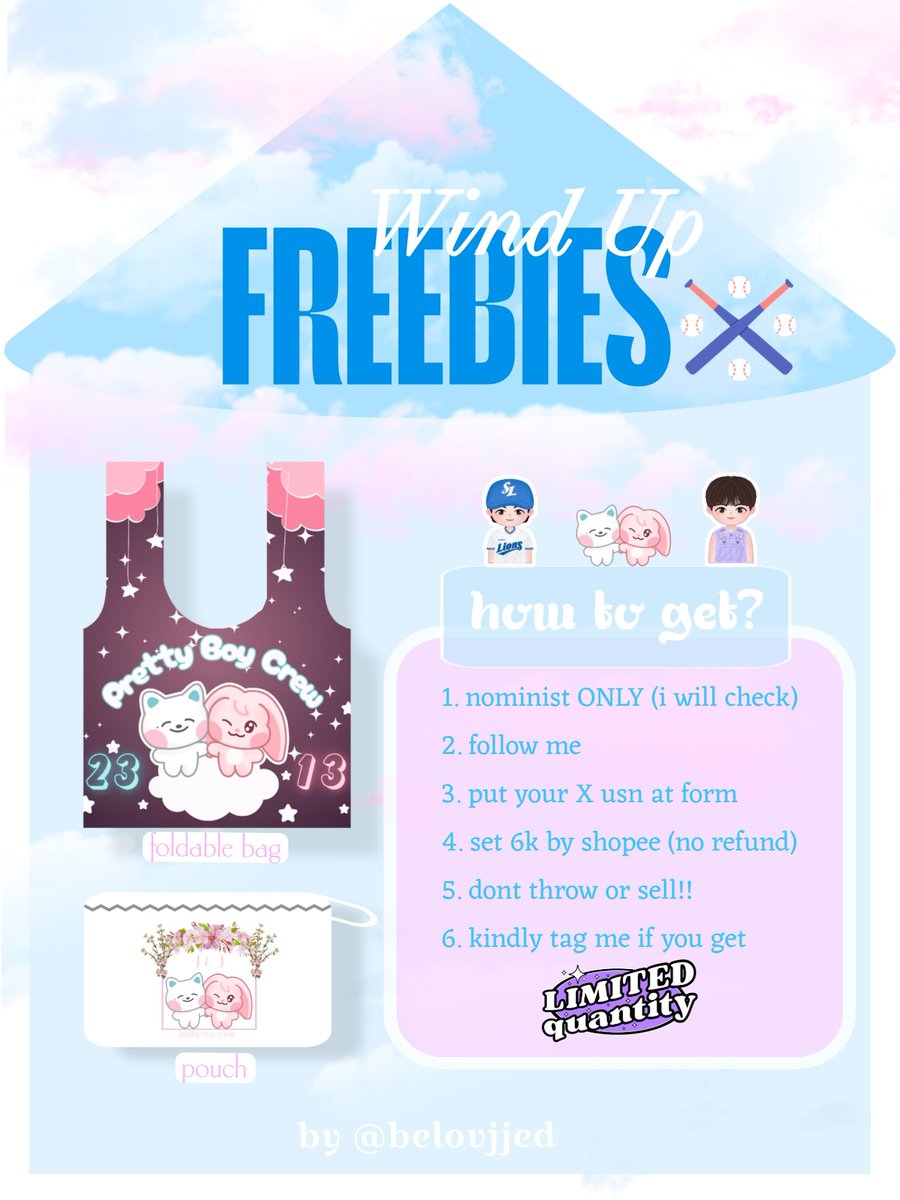 belovjjed's tweet photo. Freebies Special Wind Up💨
by @belovjjed

How to claim:
- rt like, follow me
- nominist ONLY
- support jeno &amp; jaemin (i will check)
- no acc baca AU only/freebies hunter only/akun kosongan
- put ur X usn at gform

Gform open: 17 januari 2026
Link: https://t.co/lTozlVlctH https://t.co/cR8QDbX2Sm