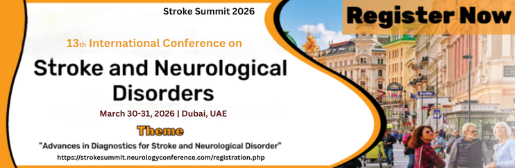 FlowerdewA64618's tweet photo. 🧠 Register Now! 🧠https://t.co/mh55ByuVM7
Join the 13th International Conference on Stroke and Neurological Disorders
📅 March 30–31, 2026
📍 Dubai, UAE
🔬 Advancing research, treatment, and care in stroke
#StrokeConference #Neurology #BrainHealth #MedicalConference https://t.co/c6AuHeFR2T