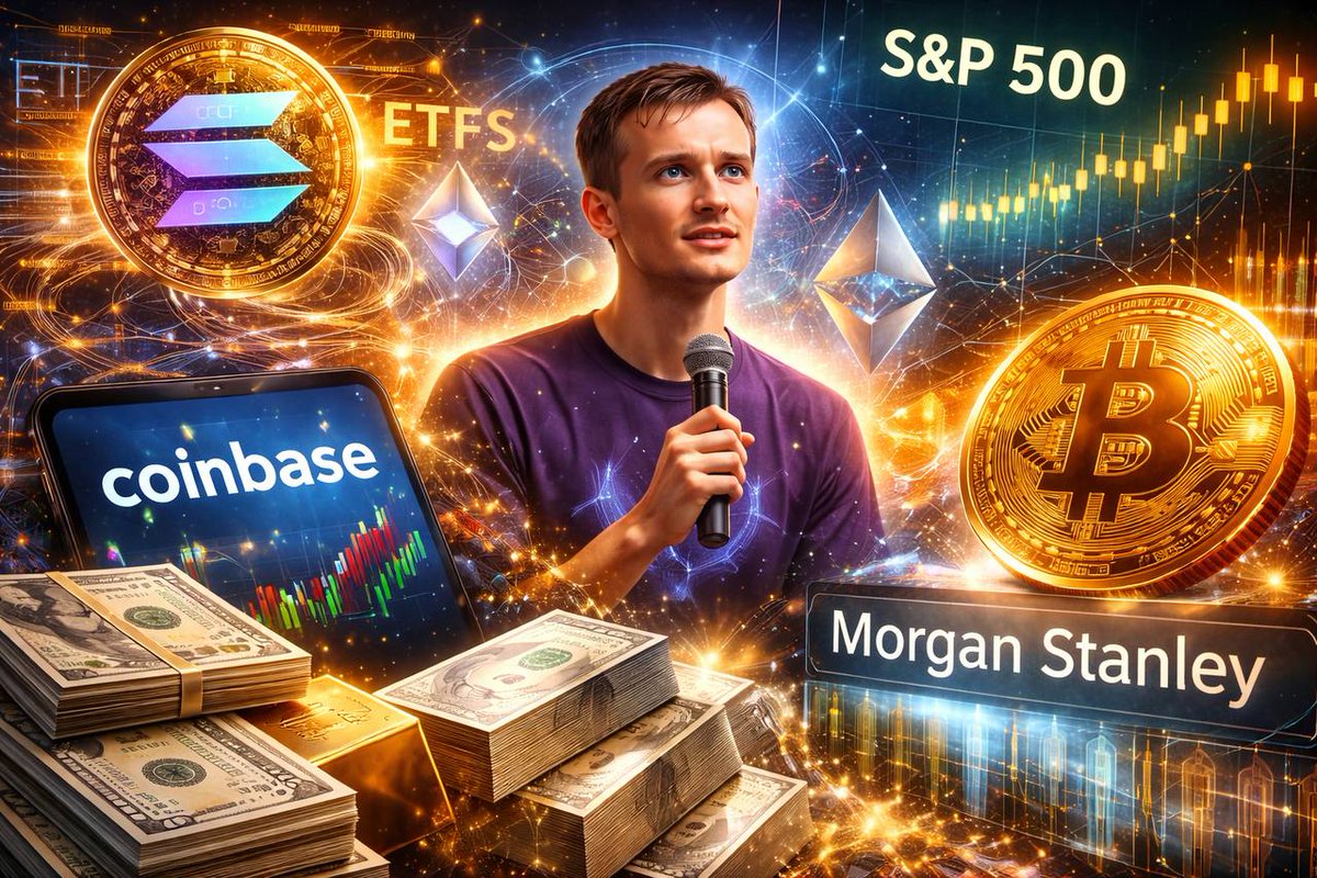 NeoChainlp's tweet image. Crypto &amp;amp; Macro Roundup (Last 24 Hours) 📊

🔥 SOL ETFs cross $1B AUM (Bitwise $BSOL leading @ $681M) ⚡ Vitalik: $ETH was created for freedom &amp;amp; resilience, not convenience 🔥 Market Cap: Up $240B since Jan 1st ($3.18T Total) 🔥 Coinbase: Stock +8% following Goldman Sachs upgrade…