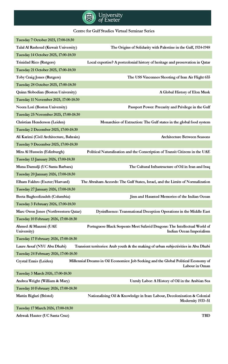The Centre for Gulf Studies tweet media