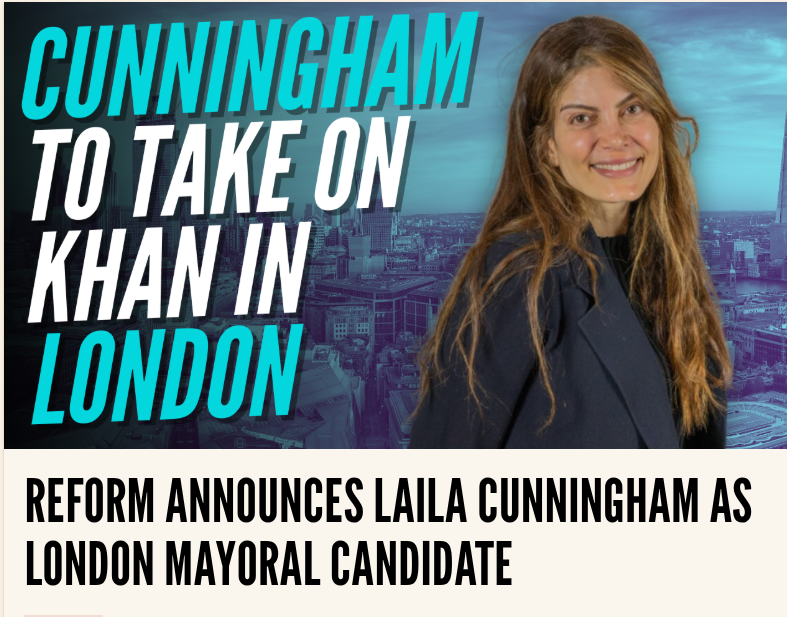 floboflo's tweet image. A woman whose parents moved from Egypt to England and who was an economic migrant living in the USA a few years ago has beaten the anti-immigration Ant Middleton (who is currently an economic migrant living in Dubai) to lead the anti-immigration Reform Party.