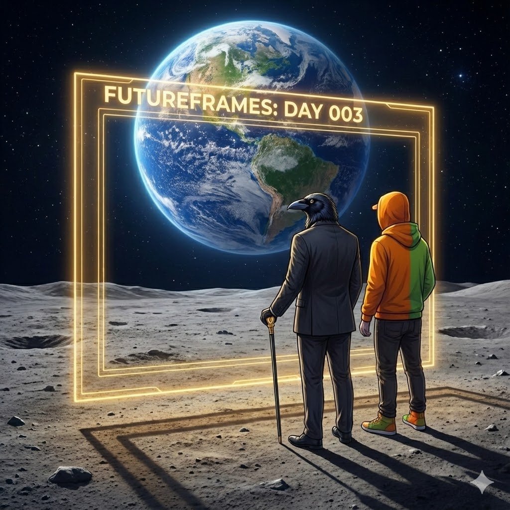 _A3Crypto_'s tweet photo. GM from a different perspective WITH Crypto Man🌕🌍
Day 003 of #FutureFrames. Sharing this frame—and this vision—alongside #CRYPTOMAN
It isn’t just about watching the world change from afar. It’s about actively structuring the future we are building together.
@airdrophun75119 https://t.co/2X9lHlDSJA