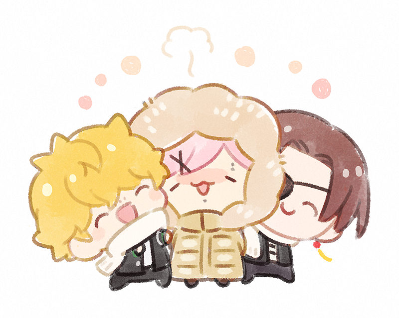 きりゅくんで暖をとる📝🌭🫖