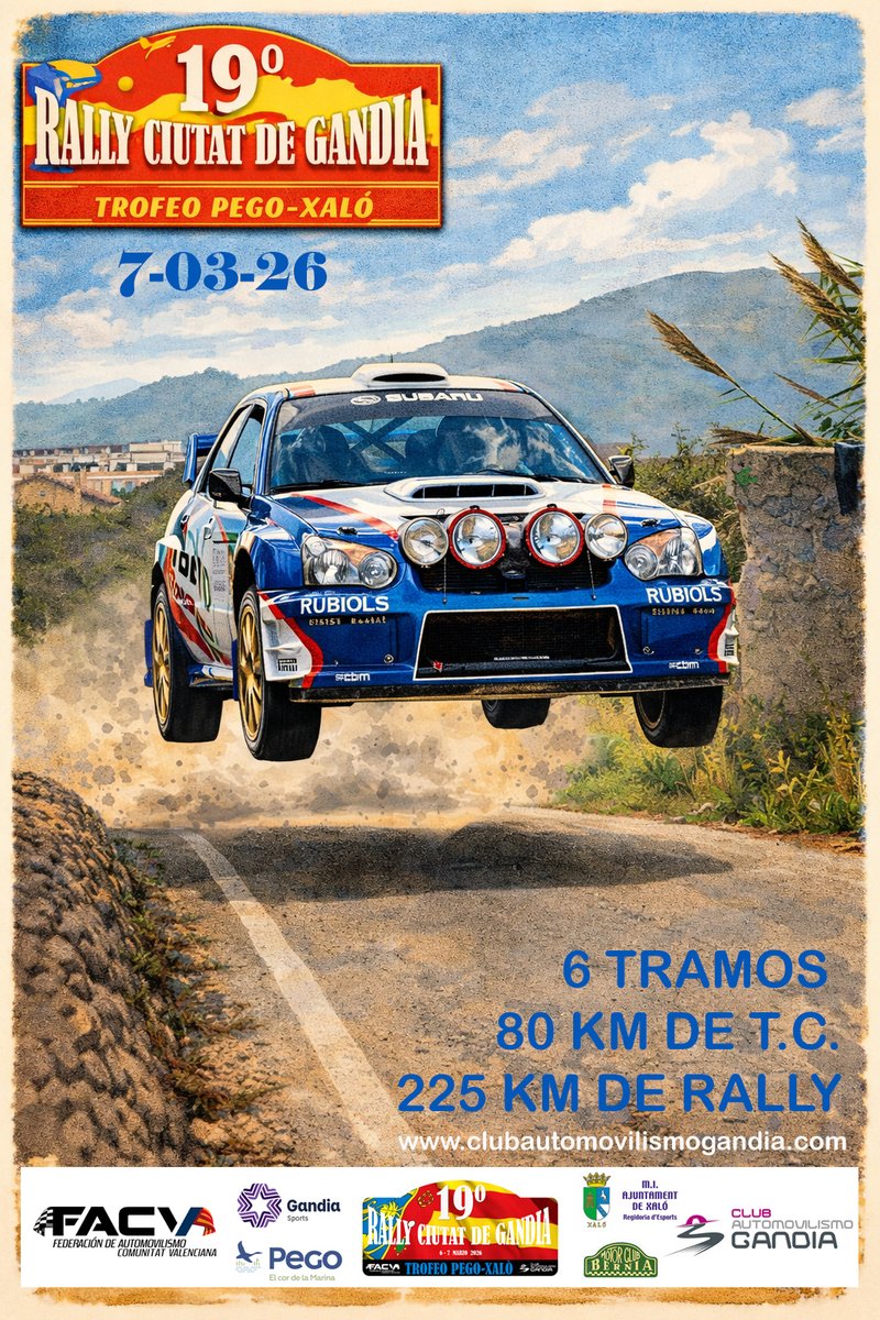 19 Rallye Gandía -  fedacv.com/19-rallye-gand…