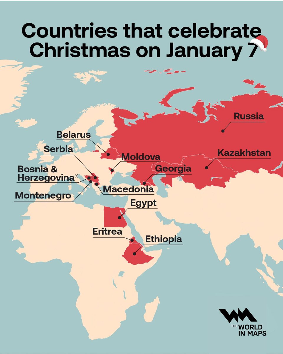 Where Christmas comes a little later.