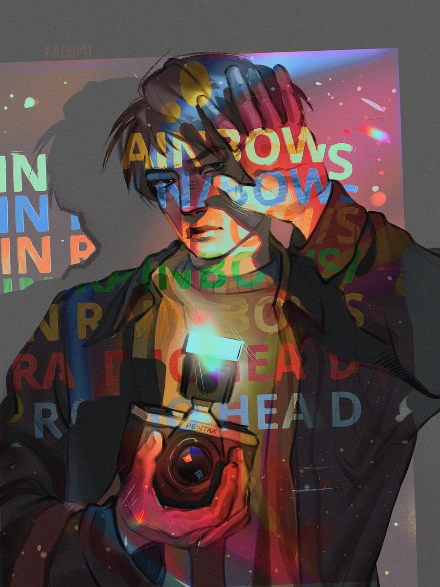 kagumiart's tweet photo. #jonathanbyers #StrangerThings #Radiohead #fanart https://t.co/8uCx91YkpE