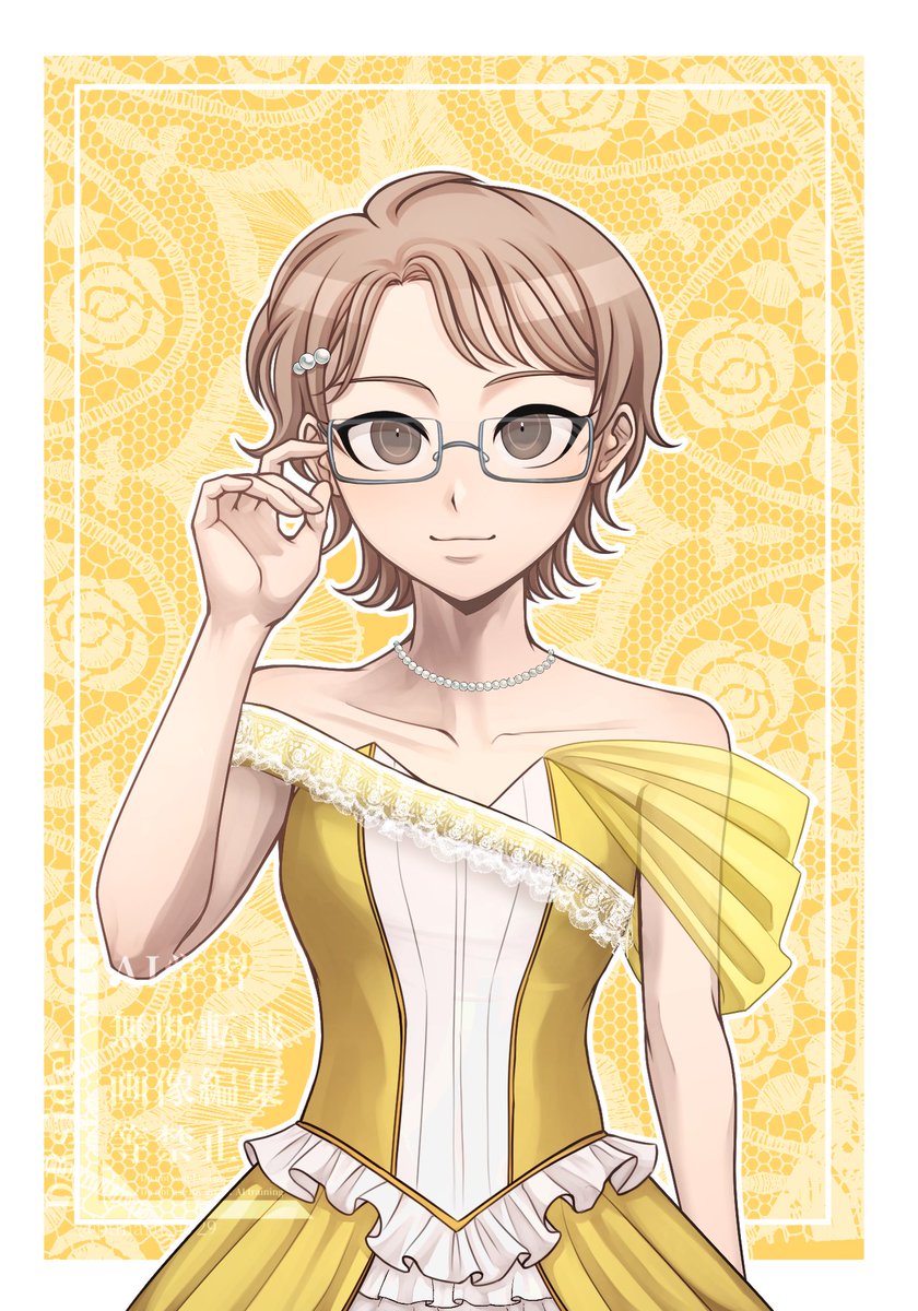 #DRsideL　
第1回sideL人気投票結果発表！

栄えある第4位は超高木交糸及の新聞部・如月恵理でした🗞おめでとうございます🎉