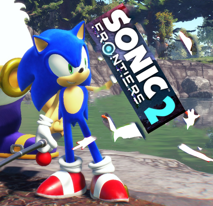 Panighty's tweet image. SONIC FRONTIERS 2 SE ACERCA.