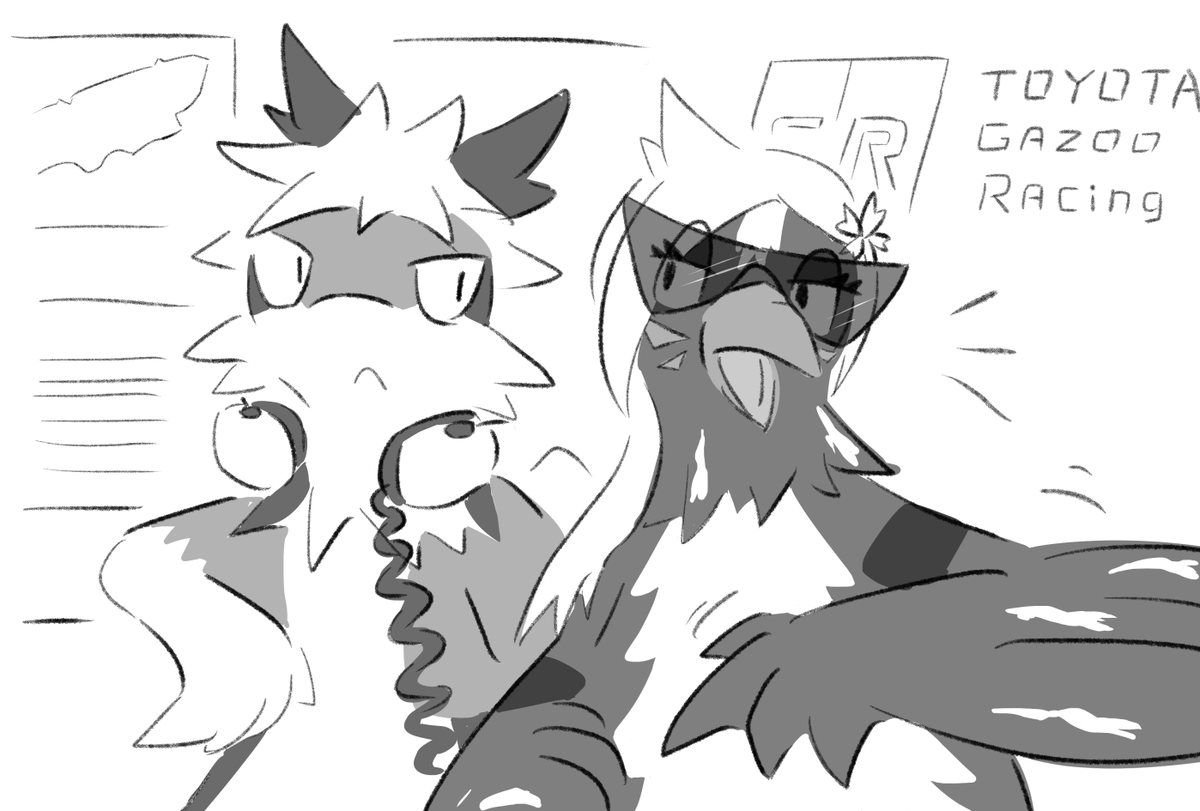 この2人の関係すごく好きだったし、たくさん描いた…
NEWマシンの子も考えようね…💭いいバディとなってくれるといいなぁ