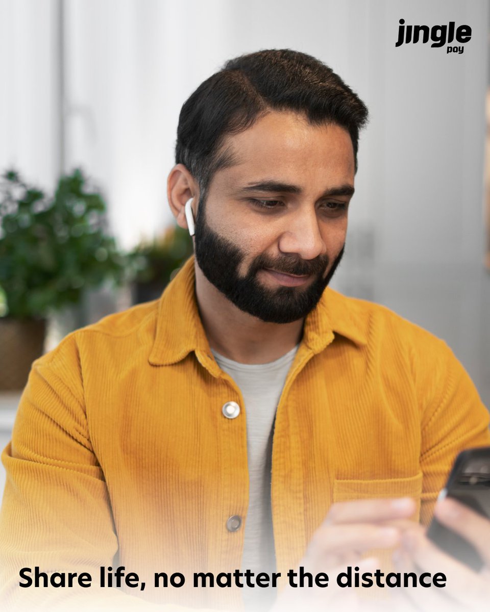 Share life, no matter the distance.
With Jingle Pay, staying connected is simple.
#JinglePay #ShareLife #StayConnected