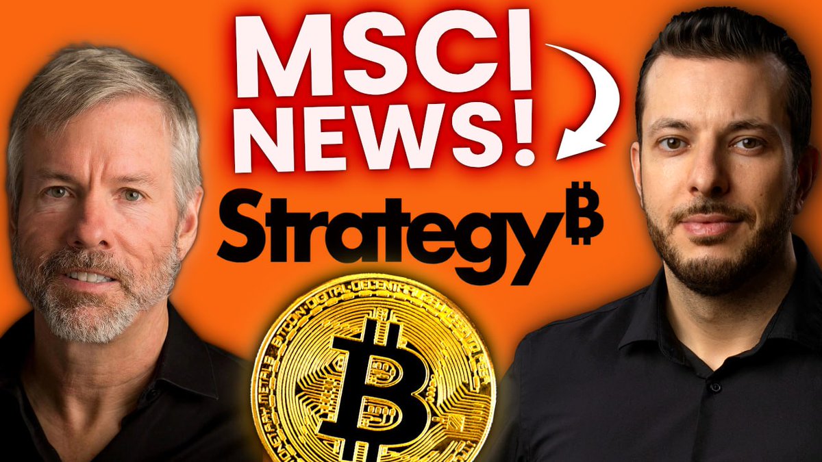 blocktrainer's tweet image. Der Indexherausgeber @MSCI_Inc hat gestern verkündet, dass Bitcoin-Halter wie @Strategy, @Metaplanet und Co. vorerst Teil der Aktienindizes bleiben! 📈👀

Trotzdem gibt es noch keine 100-%-ige Entwarnung. 🧐

Neues @YouTube-Video mit @RomanReher! 🎥🔥 
👉youtu.be/BR8gRZ_nxPc