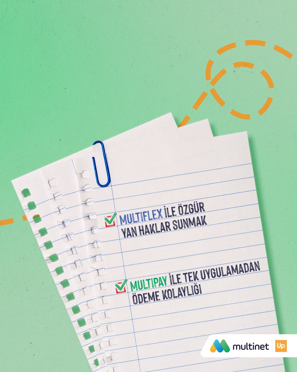 multinetcomtr's tweet image. KOBİ'lerin 2026 yılında yapılacaklar listesi MultinetUp çözümleri ile hazır!

Çalışanlarınızı ve şirketinizi ileriye taşıyacak MultinetUp çözümleri ile yeni yıl hedeflerini yorumlarda birlikte tamamlayalım. ✔️👇

#MultinetUp