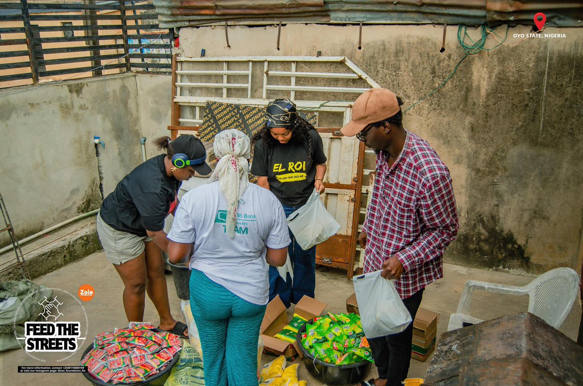 zoiefoundation's tweet photo. Excerpts from Feed The Streets 6.0 held on 26th of November, 2025

We are super grateful for every donation and support that made this a reality🙏🏽😇 https://t.co/OaR4C9u8uW