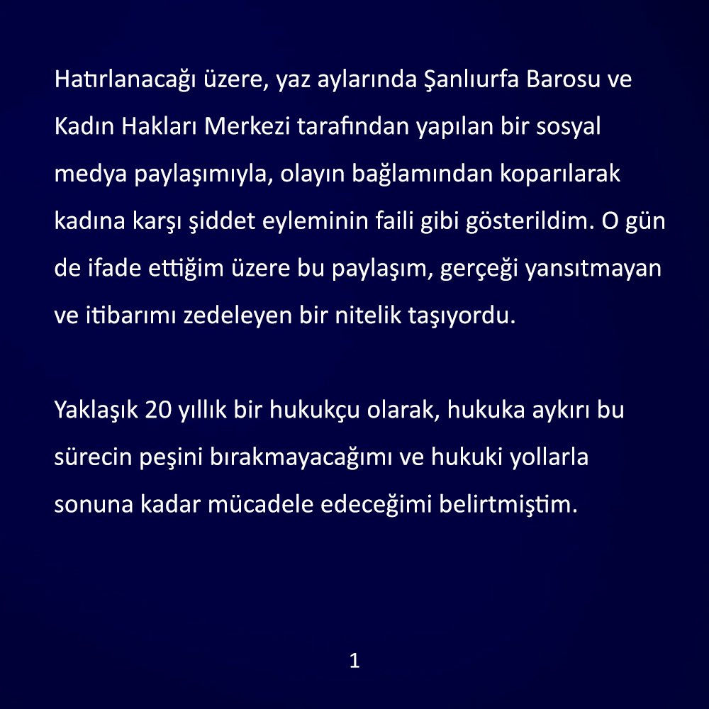 Av.Arb.Ömer Avcı tweet media