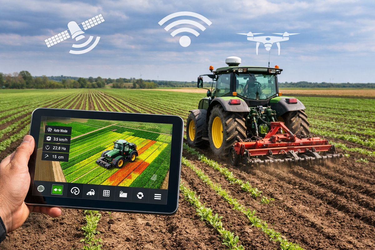 Demir sabana veda: Otonom traktörler çiftçi haritasına göre sürüyor herseyrehberi.com/blog/demir-sab…