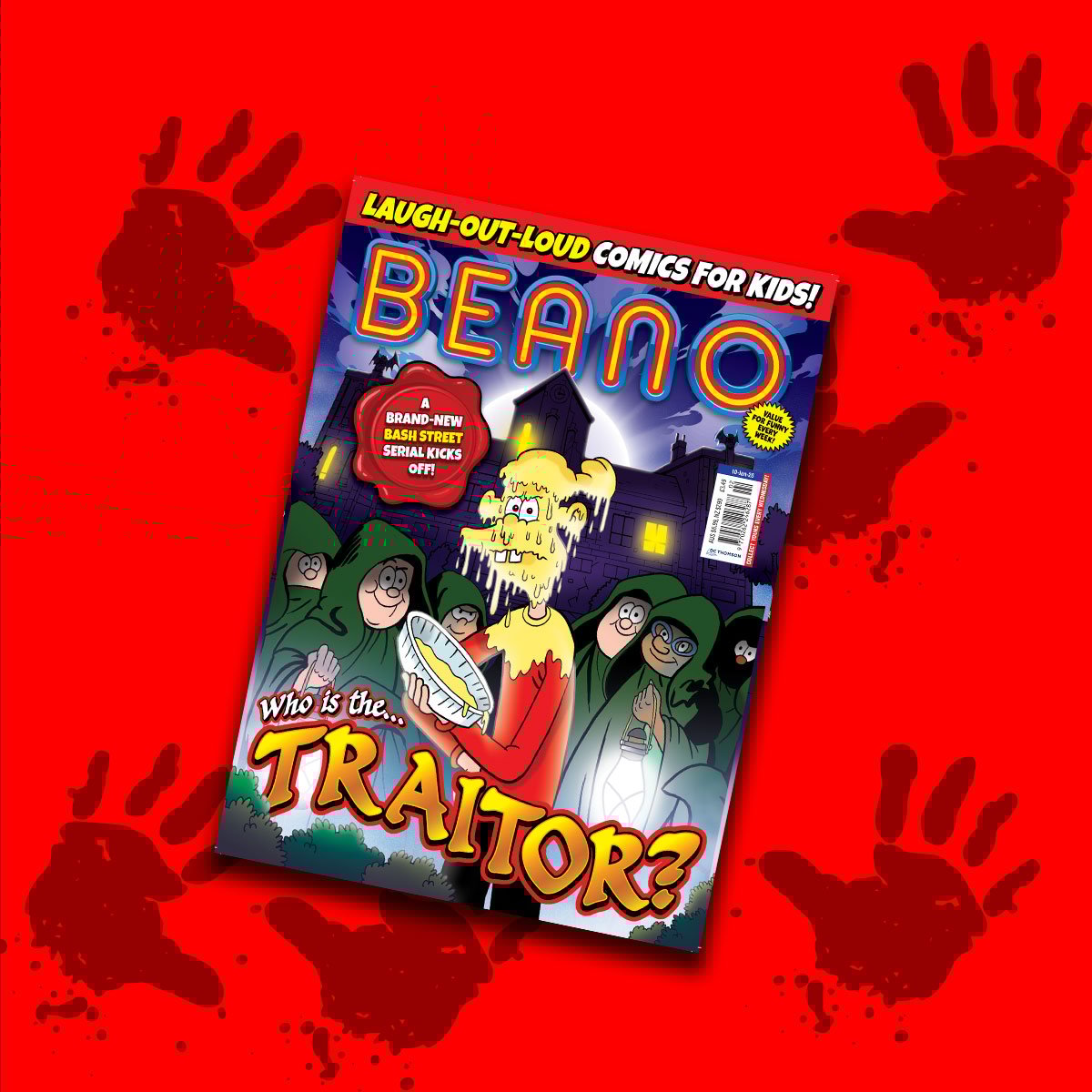 It’s Beano Wednesday! 😆

This week, who is the Traitor? 👀

We have a copy of this week’s Beano to give away to one lucky follower!

To enter:
➡️= Follow us.
♻️ &amp; ❤️= RT and like this tweet.
✍️= Reply with an emoji.

Comp closes at 4pm today. T&amp;Cs link in bio.