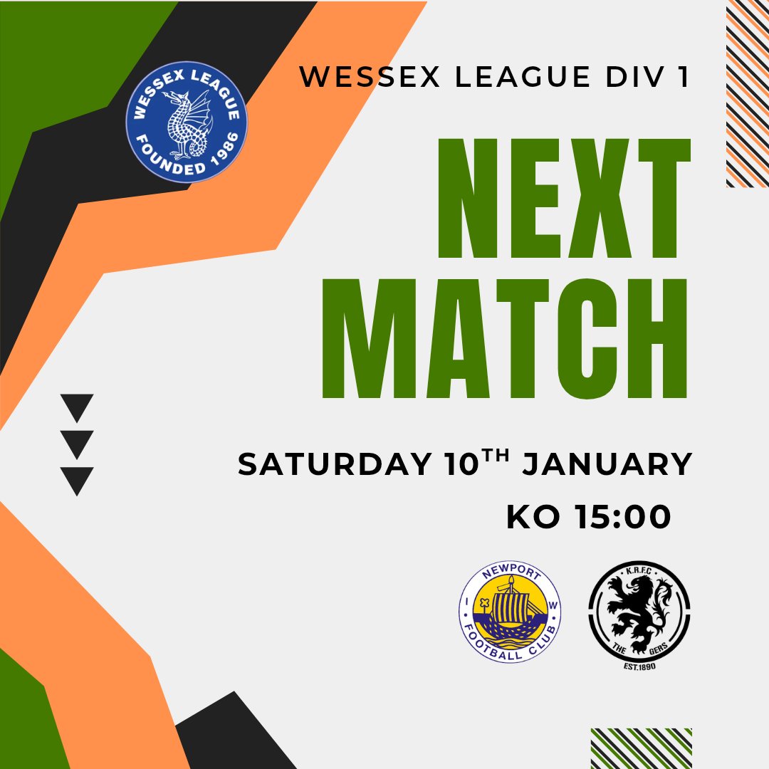 KintburyRangers's tweet image. After last week's postponement the First team look to get the new year under way this week with a trip across the solent.