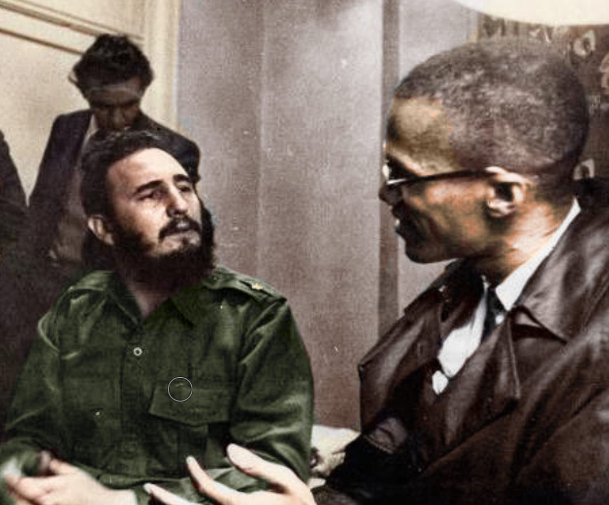 "Mientras EEUU esté contra ti, siempre sabrás que eres un buen hombre y vas por buen camino".

Un 7 de Enero de 1960, el revolucionario cubano Fidel Castro, se reunía con el líder afroamericano Malcolm X, en una cita que quedó para la historia, en un hotel de Harlem, Nueva York.