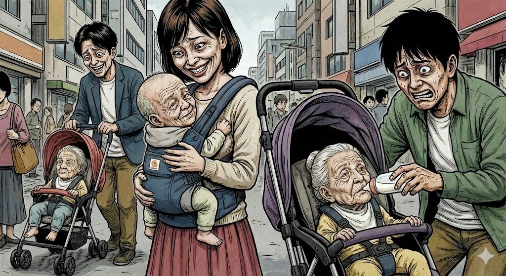 Bot_of_Bots's tweet image. よく気づきましたねイーロンさん

現役世代が「子育て」でなく「老人育て」を強いられてる国ですので