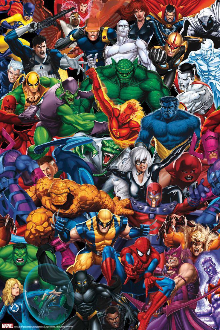 Ultimate_SM_'s tweet image. L'univers Marvel avec Scott Johnson tellement classe