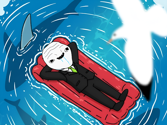 When your investment thesis is vibes and flotation devices