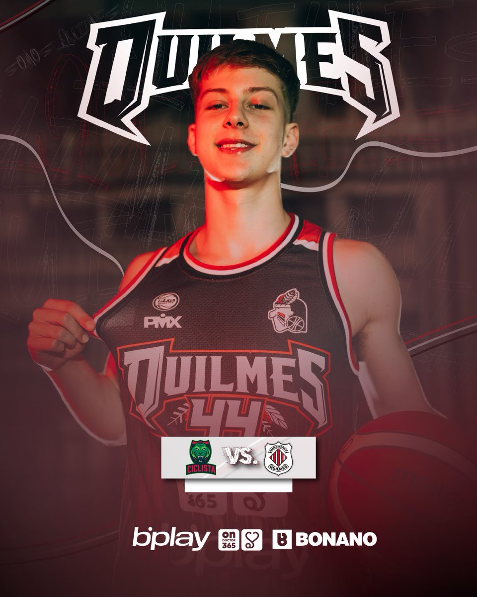 ClubQuilmesMdP's tweet image. ¡𝐇𝐎𝐘 𝐉𝐔𝐄𝐆𝐀 𝐐𝐔𝐈𝐋𝐌𝐄𝐒! ⚪️🔴⚫️

🆚 Ciclista Juninense 
🏟️ Estadio El Coliseo del Boulevard
⏰ 21:00

#SiempreCAQ 👊🏻❤️🖤🤍