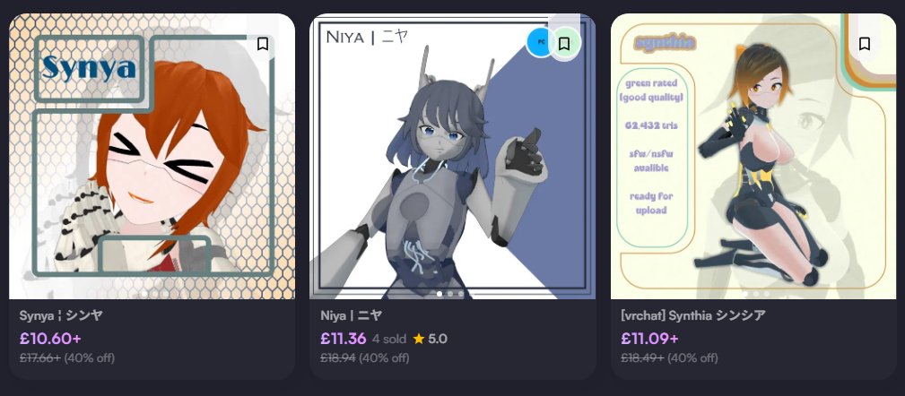 ya know what
40% sale on vgen store for the next week
its robot time
#vrchat #robotgirl #vgen