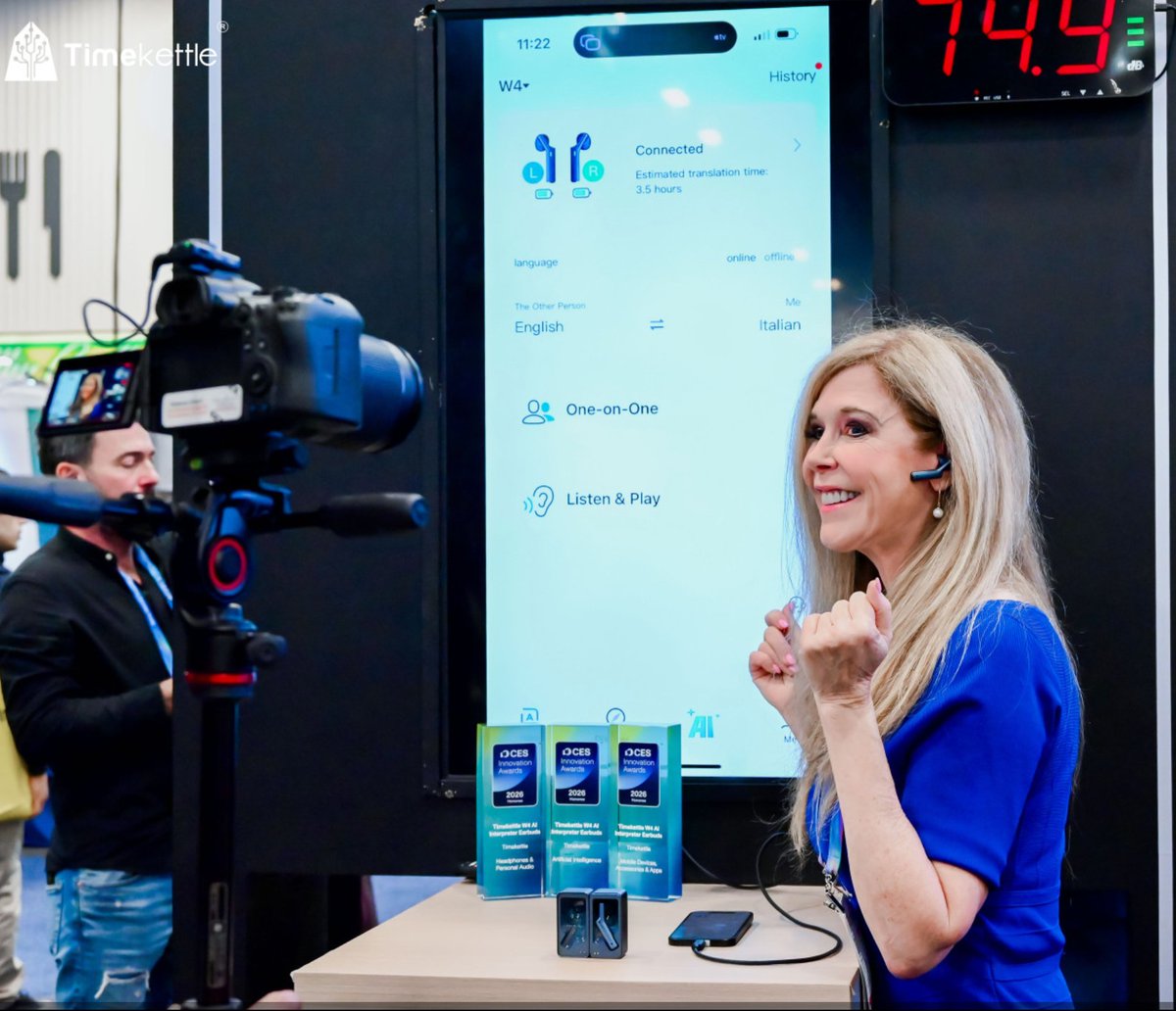 Timekettle tweet media