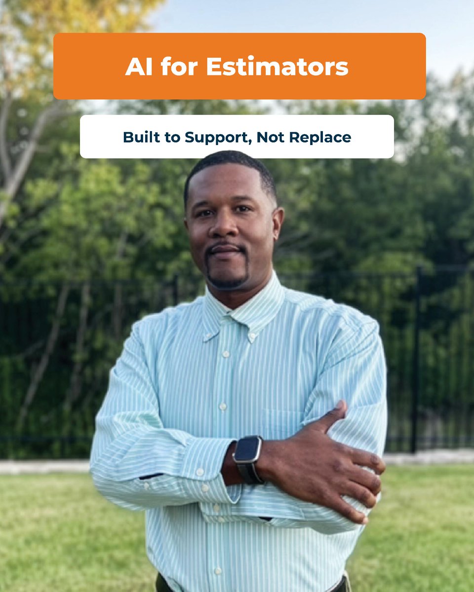 ConstructConnx's tweet image. AI in estimating isn’t about extremes.

It speeds up repetitive work, while judgment and risk stay human. That view is echoed by Byron Smith from Learn About Construction.
bit.ly/3L4swBn

#constructionstartshere #constructionestimating #aiinconstruction