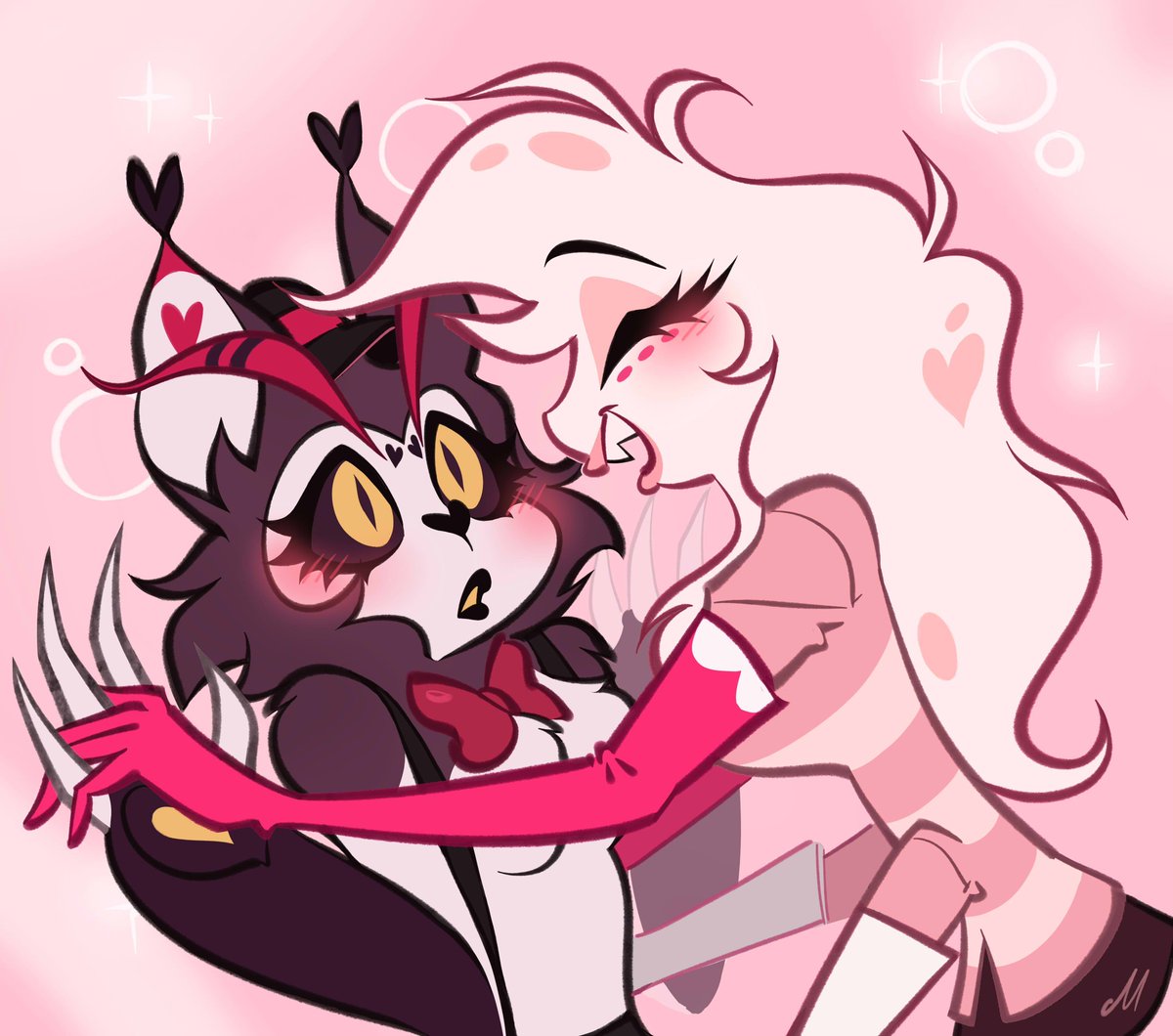 Huskerdust but YURI!!!
#HazbinHotel #HazbinHotelFanart #husk #angeldust #huskerdust #HazbinHotelAngelDust #HazbinHotelHusk