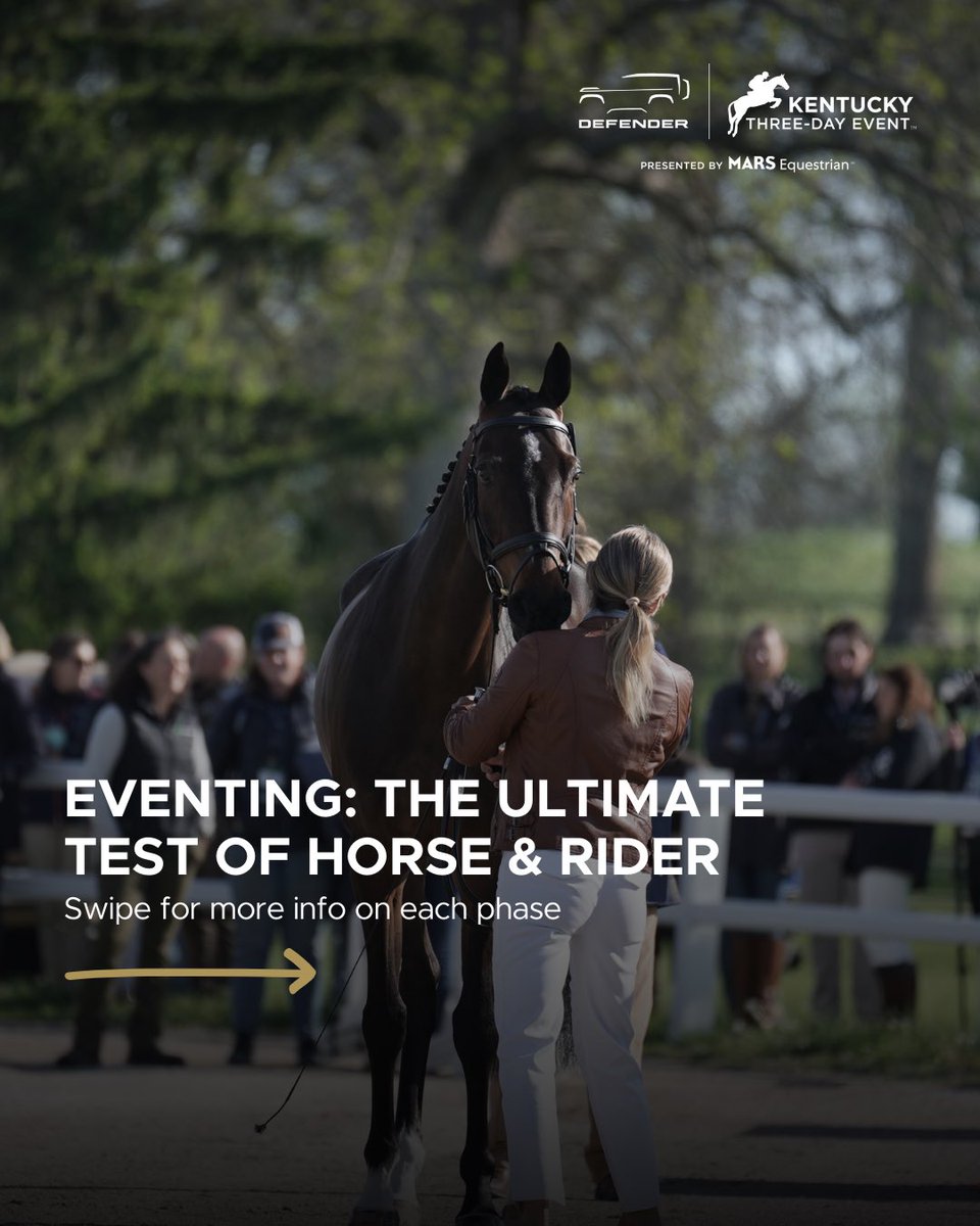 Defender Kentucky Three-Day Event tweet media