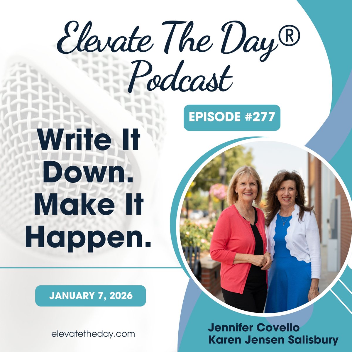 “Write It Down, Make It Happen” is now available on Elevate The Day. Watch or listen now and be encouraged to dream boldly, write it down, and trust God with the process.
youtu.be/3nPh_QguW4k