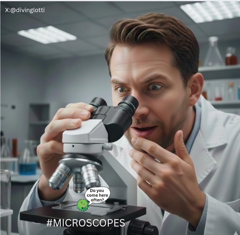 divinglotti's tweet image. One Minute Brief of the Day - 07/01/26
Create posters to advertise #MICROSCOPES 🔬 @OneMinuteBriefs 'small talk'