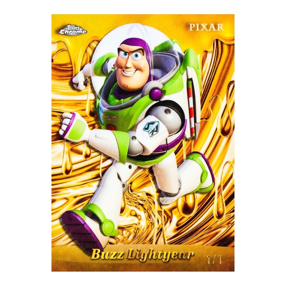 2025 TOPPS PIXAR GOLD HOBBY ウッディ、バズ セット Pixar Gold is