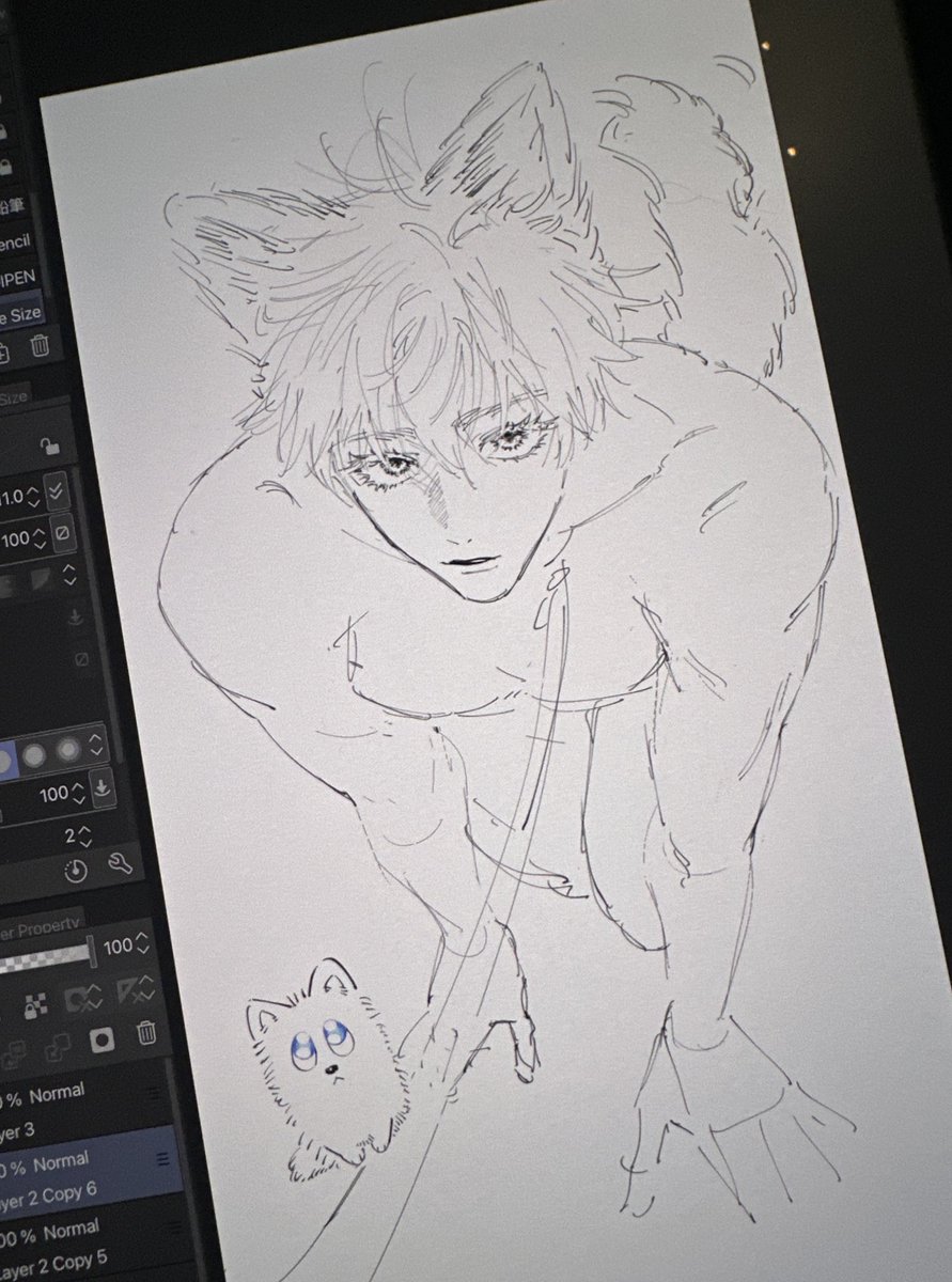 Me think Gojo is doggo >>