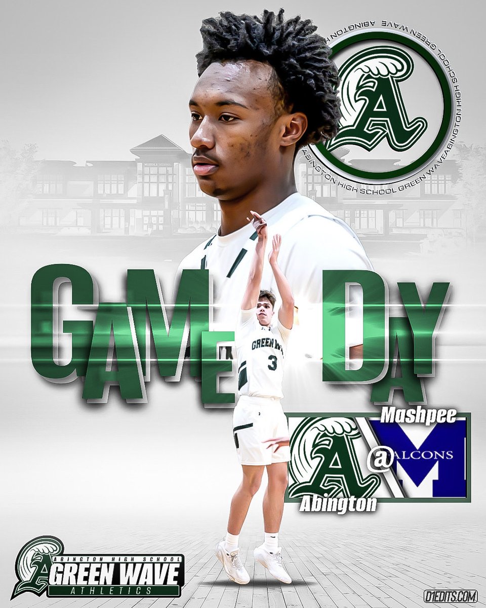 GWPHoops's tweet image. 🏀GAME DAY🏀 The Green Wave will travel to Mashpee for a SSL matchup with the Falcons.

Freshman - 3:30pm
JV - 5:00pm
Varsity - 6:30pm

#GWP