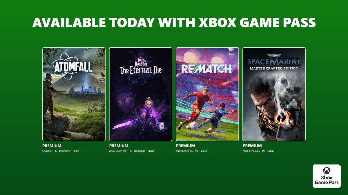 XBOX Game Pass tweet media