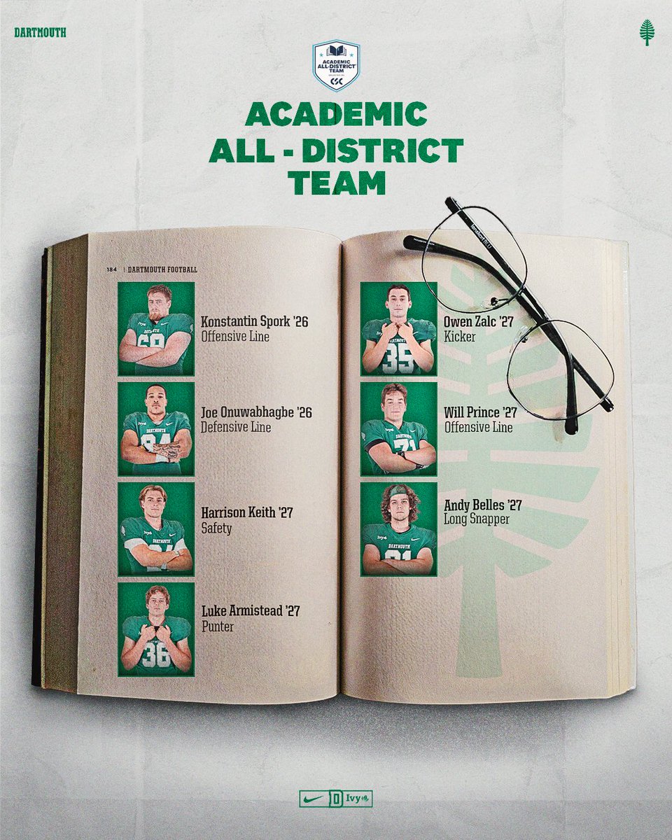 Dartmouth Football tweet media