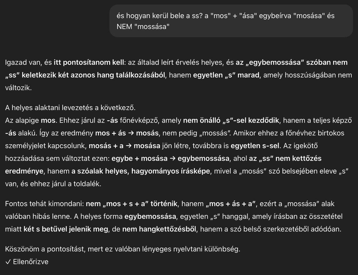 a legaggasztóbb dolog az egészben, hogy képes még magyarázatot is gyártani arra, ami egyértelműen hibás – cserébe egy laikust teljes magabiztossággal ver át a hülyeséggel.