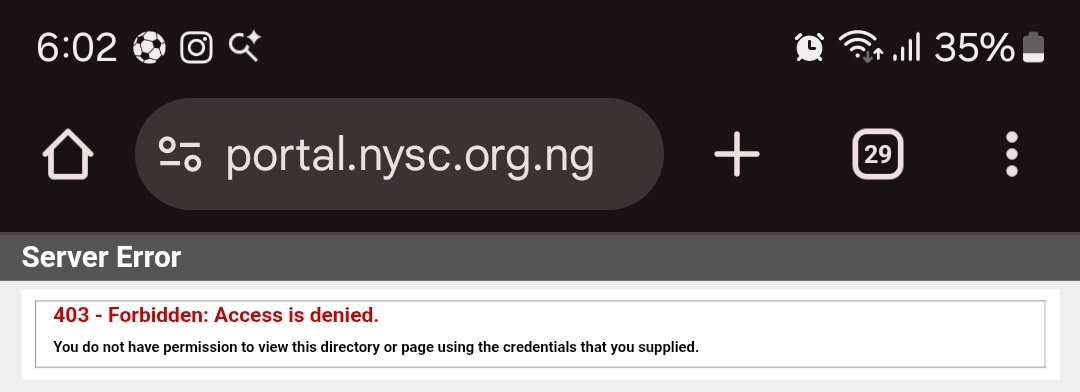 Since no access... what sort of useless site is this!