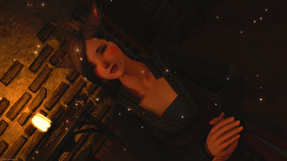 FurizaIG's tweet photo. Met up with @sahjaetal and these are some of the photos I took of us :D It was really fun hanging out with you and you were very sweet! I hope we can hang out again soon! The tavern was lovely to visit!

#FF14 #FFXIV #FFXIVGposer #Gpose #Gposing #Miqote #KeeperOfTheMoon https://t.co/vj6Lk1RMbV
