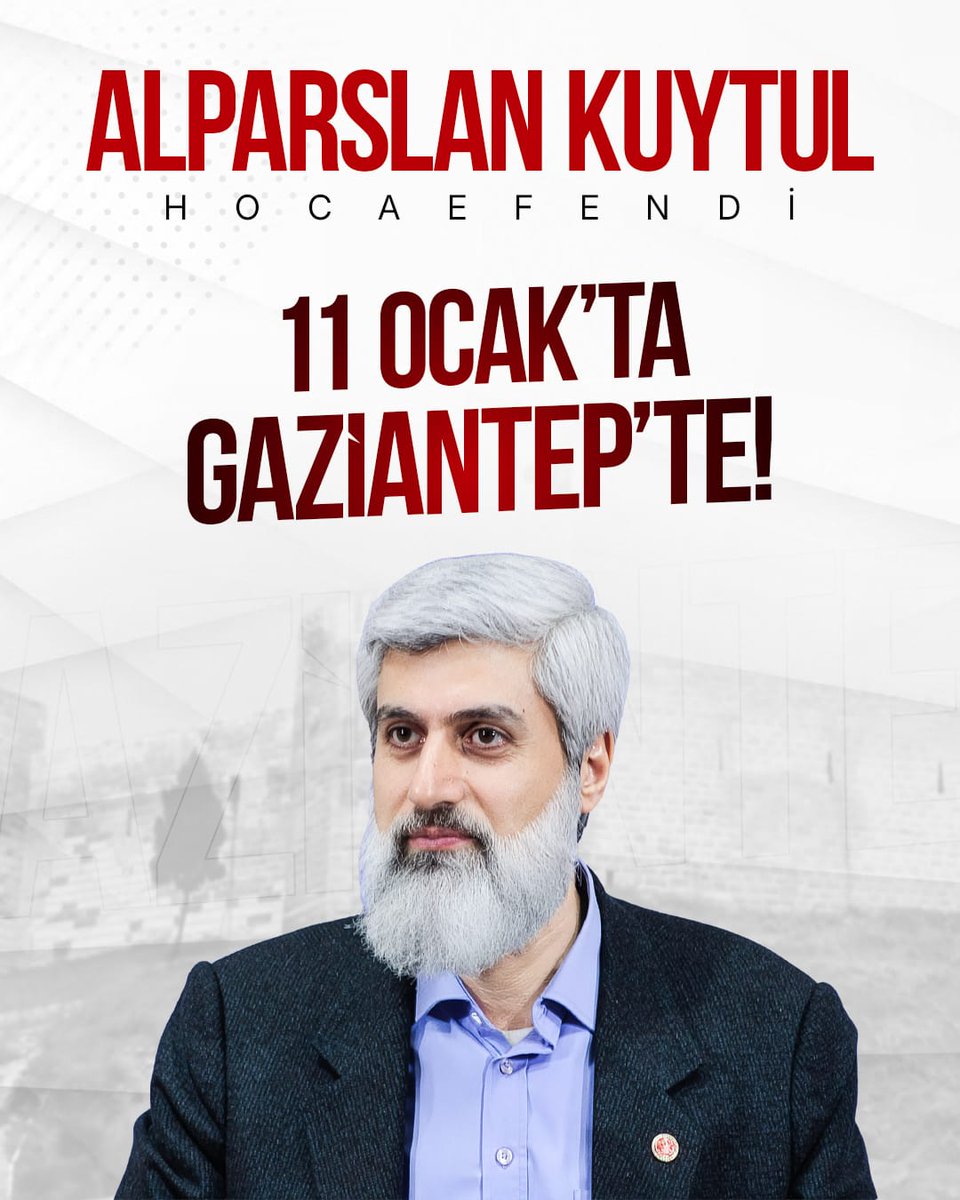 AlparslanHoca AntebeGeliyor
#FurkanKonferansları