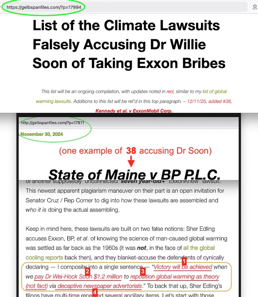 questionAGW's tweet image. .@Riley_Gaines_ Many view the #ClimateIssue as a rock-solid edifice, too big to fail or fight. I see it as rotted to the core, cracks  everywhere; it's only a matter of time before it all collapses when a big enough supporting chunk gets knocked out of it.
gelbspanfiles.com/?p=17994
