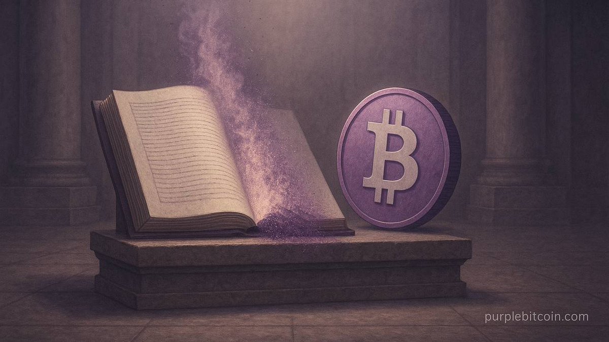 Purple Bitcoin (@purple_bitcoin_) on Twitter photo 