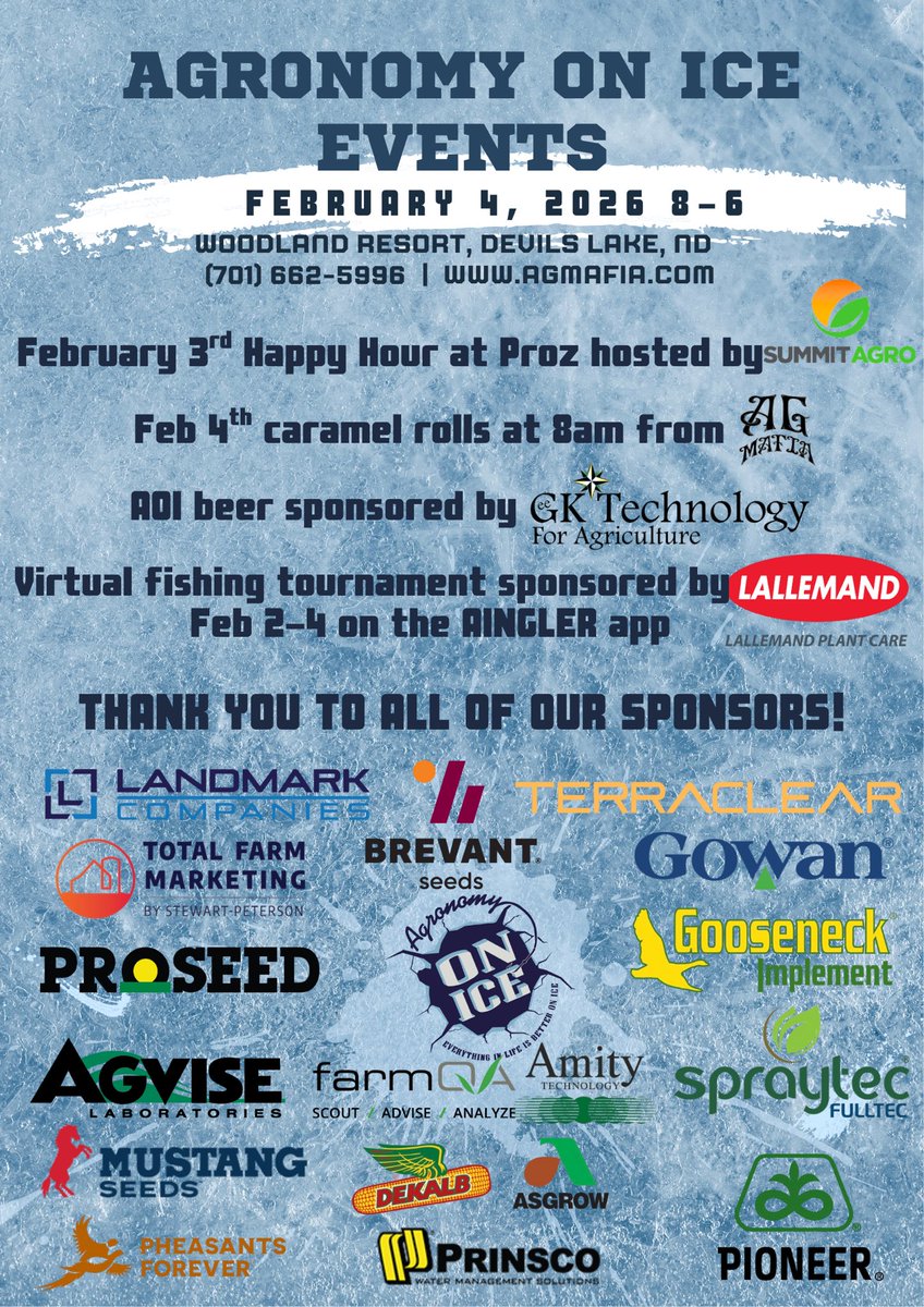 Things are heating up for #AgronomyOnIce 🔥🧊😎
<a href="/bmreadel/">Bridgette Readel</a> <a href="/RocknRollAgrnmy/">Jason Hanson</a> <a href="/okkefromuskogee/">Kyle Okke</a> <a href="/leahdhanson/">Leah Hanson</a>