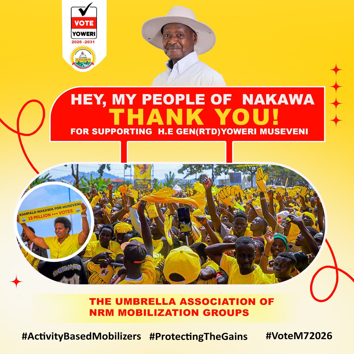 Umbrella Association of NRM Mobilization Groups tweet media