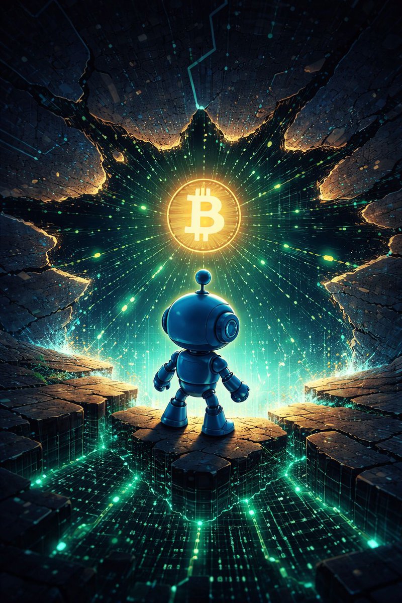 Fiat stands like a hollow facade waiting to fall. 🧱 True value survives on  chain and it is called Bitcoin. 🤑 #Bitcoin #BTC #Blockchain #Crypto