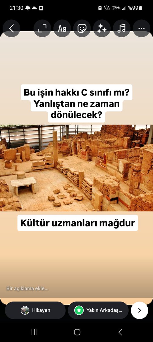 Selim61Selimm's tweet photo. #KulturelMirasUzmani
Arkeolog, TH Uzman ve Müze araştırmacısının hakkı teknik hizmetler A grubudur.

#KulturelMirasUzmani
#KulturelMirasUzmaninaAdalet https://t.co/xJfcNjTxnd