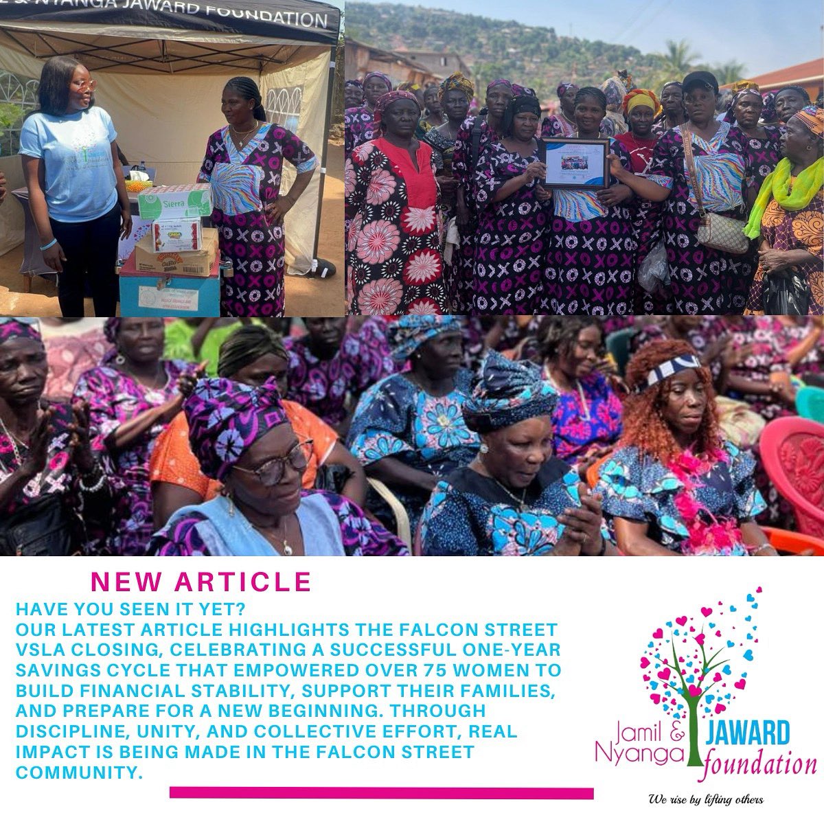 The Jamil and Nyanga Jaward Foundation tweet media