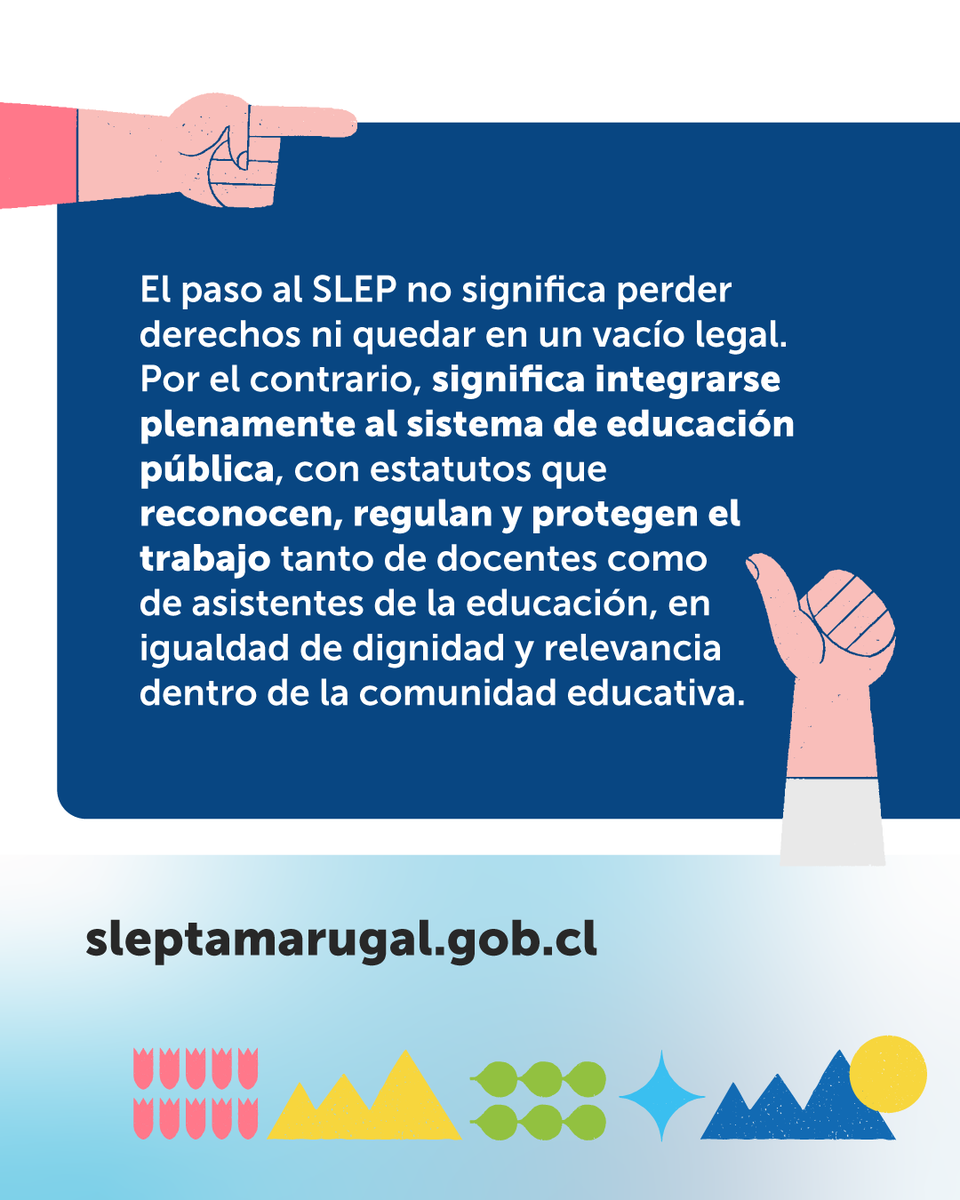 (2/2) También la encontrarás en nuestra página web 📲🔗 sleptamarugal.gob.cl

#Huara #PozoAlmonte #Pica #Camiña #Colchane #SLEP #Tamarugal #Tarapacá #Educación